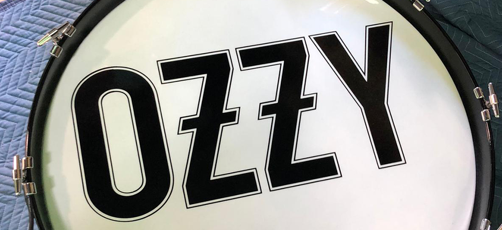 Ozzy Osbourne Drum Kit